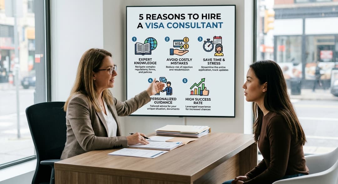 5 Reasons to Hire a Visa Consultant Instead of Doing a DIY Application