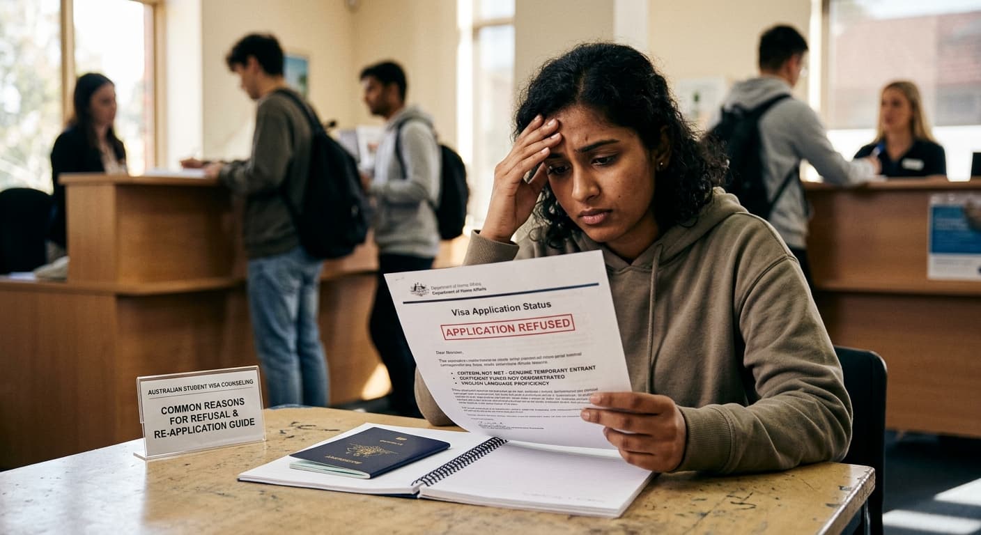 Australian Student Visa Refused? Common Reasons and How to Reapply